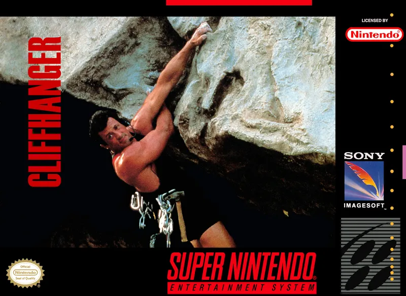 Cliffhanger box art
