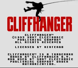 Cliffhanger screenshot