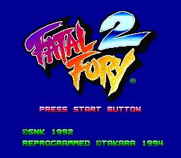 Fatal Fury 2 screenshot