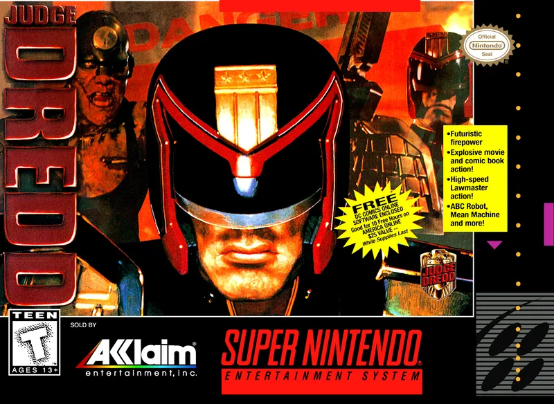 Judge Dredd box art