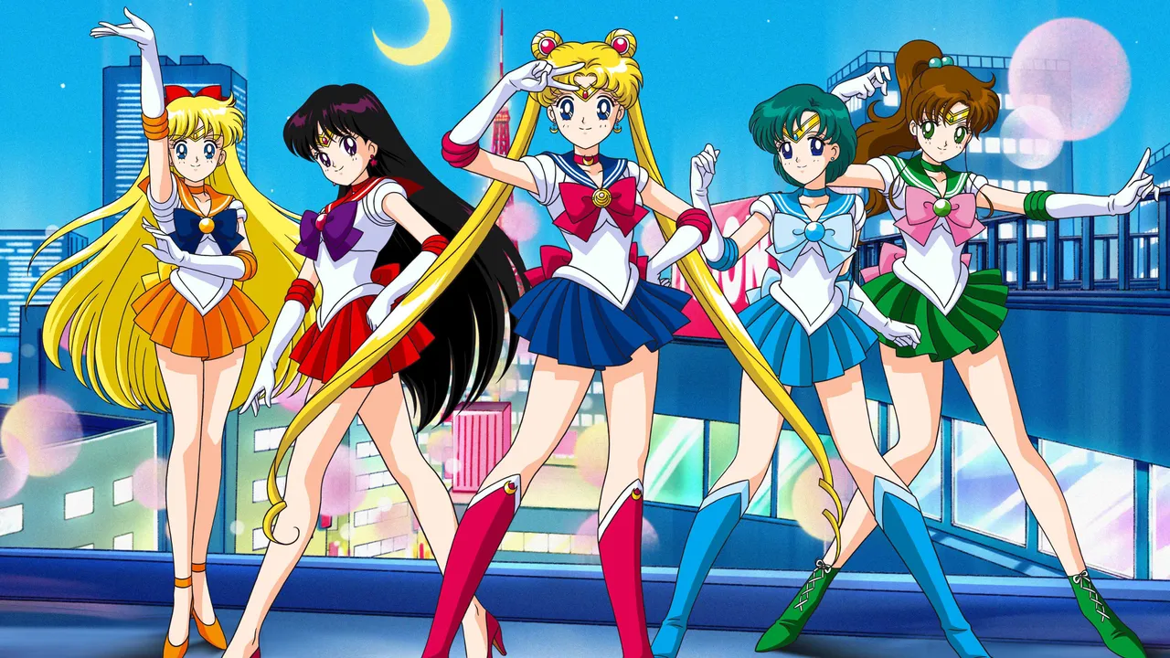 Backdrop artwork for Bishoujo Senshi Sailor Moon