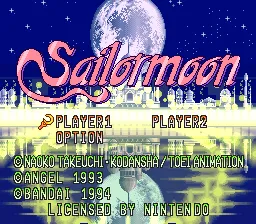 Bishoujo Senshi Sailor Moon screenshot