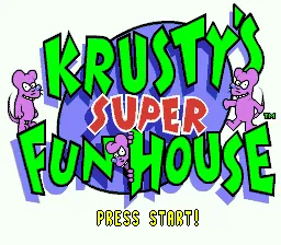 Krusty's Super Fun House screenshot