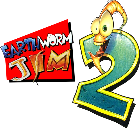 Earthworm Jim 2 logo