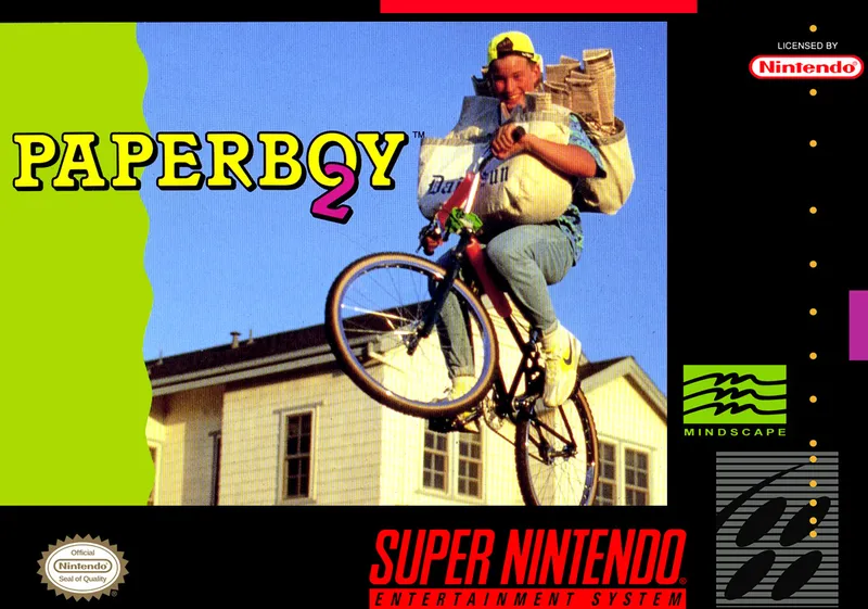 Paperboy 2 box art