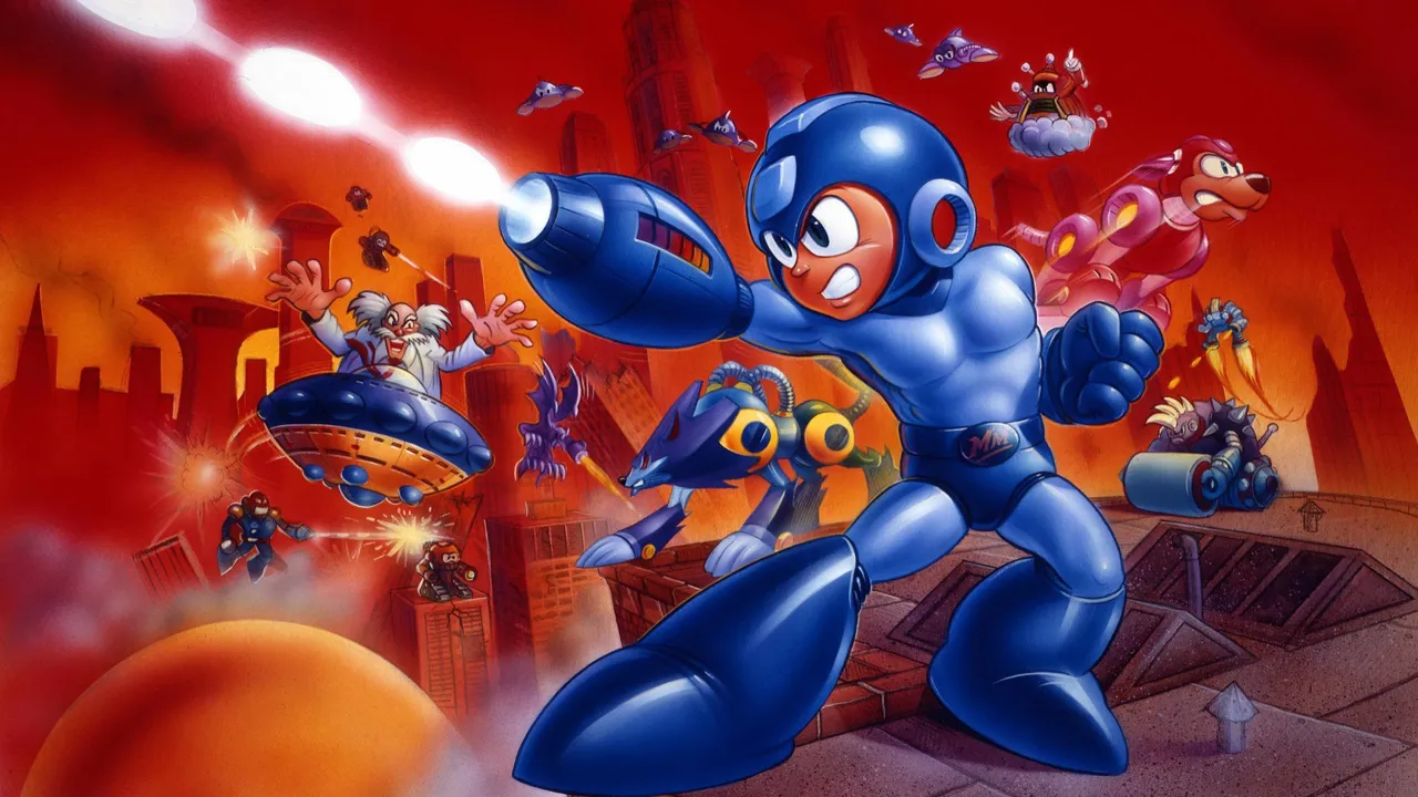 Backdrop artwork for Mega Man 7