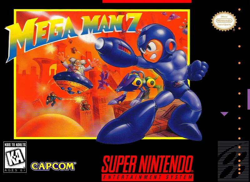 Mega Man 7 box art