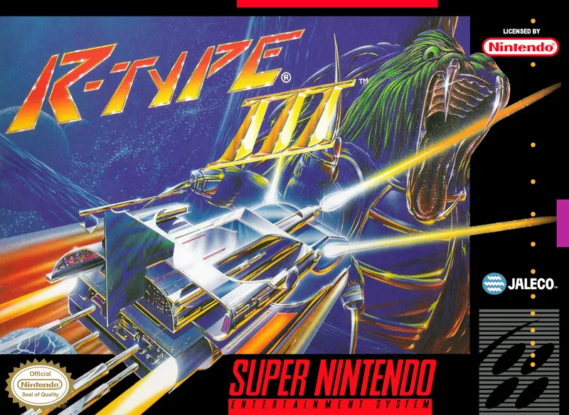 R-Type III: The Third Lightning cover art for Super Nintendo Entertainment System