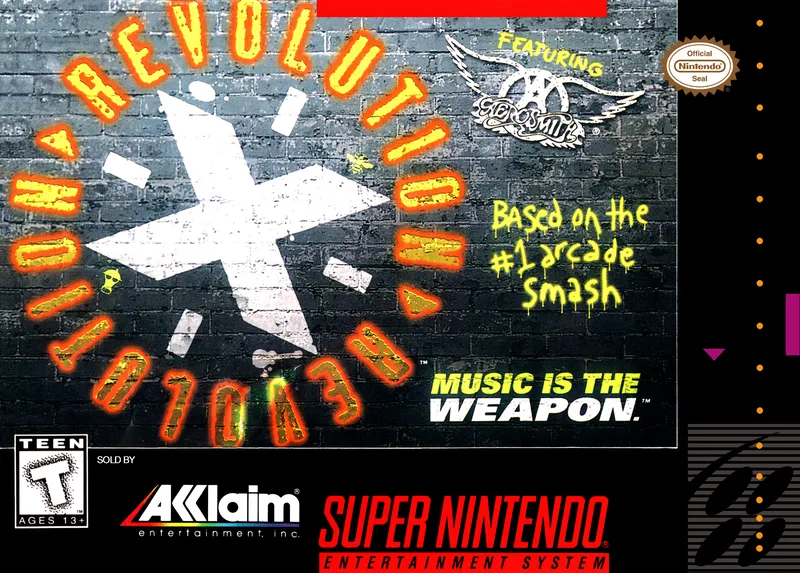 Revolution X box art