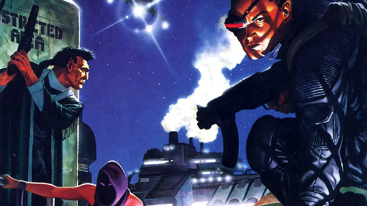 Backdrop artwork for Shadowrun