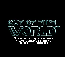 Out of This World screenshot