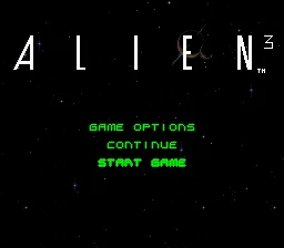 Alien³ screenshot