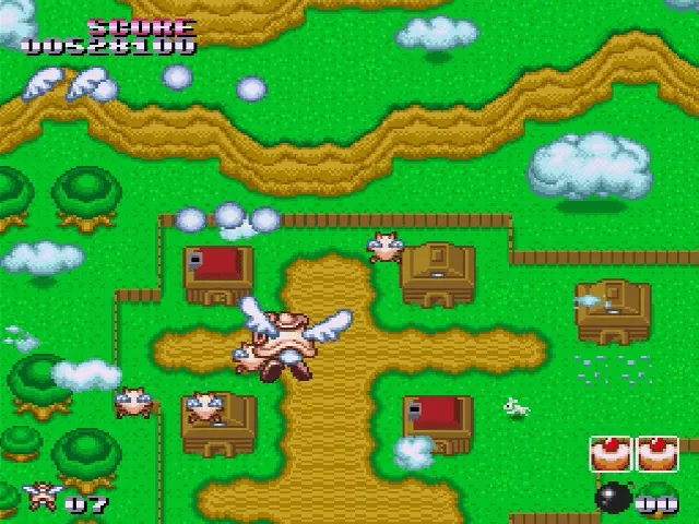 Backdrop artwork for Flying Hero: Bugyuru no Daibouken