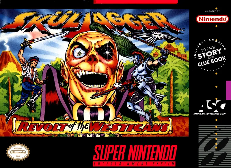 Sküljagger: Revolt of the Westicans box art