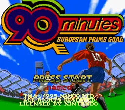 90 Minutes: European Prime Goal screenshot