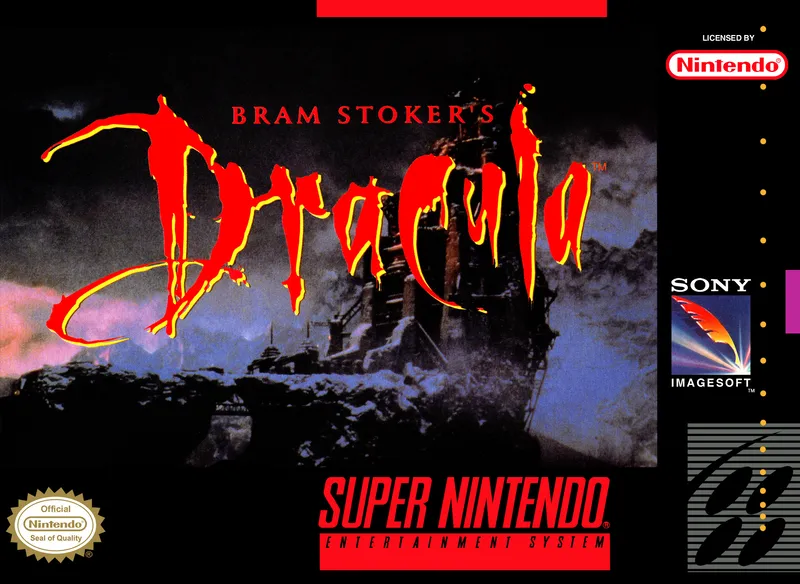 Bram Stoker's Dracula box art