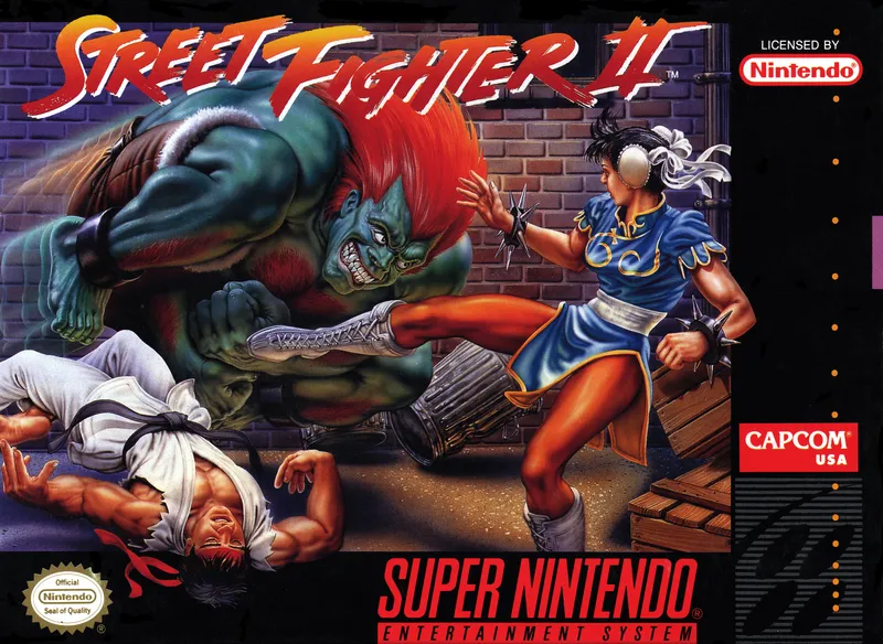 Street Fighter II box art