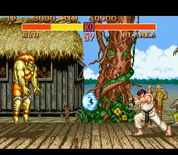 Street Fighter II screenshot
