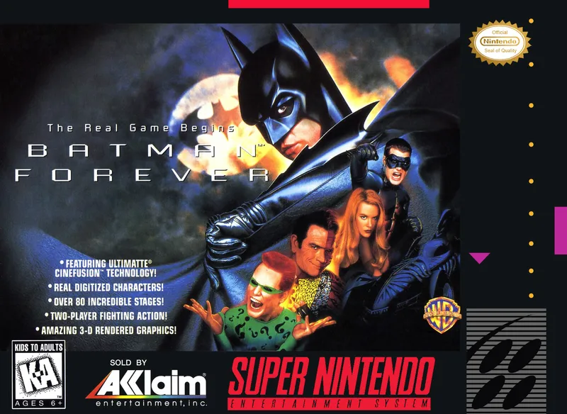 Batman Forever box art