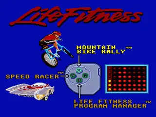 Exertainment Mountain Bike Rally/Speed Racer screenshot