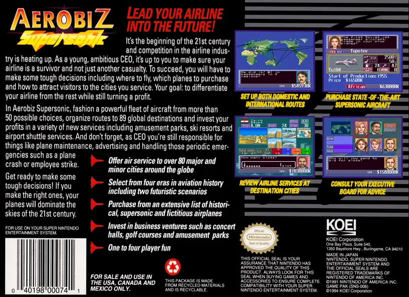 Aerobiz Supersonic box back