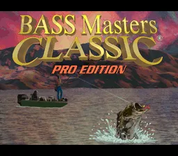 Bass Masters Classic: Pro Edition screenshot
