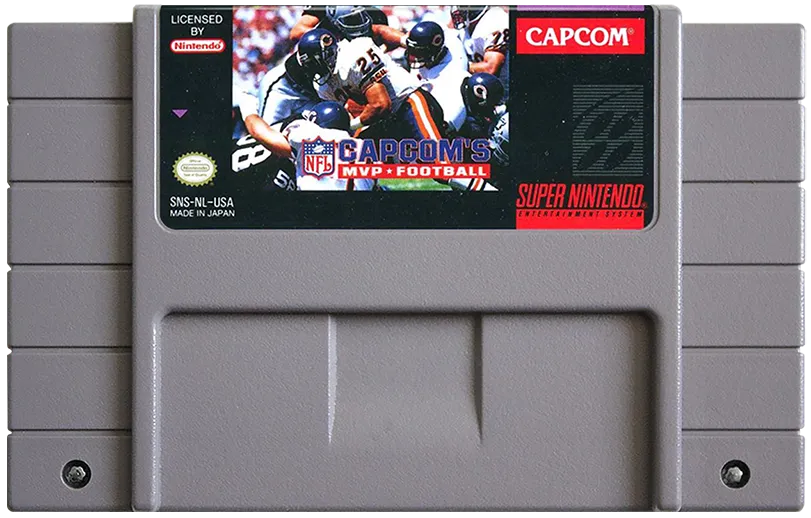 Capcom's MVP Football cart