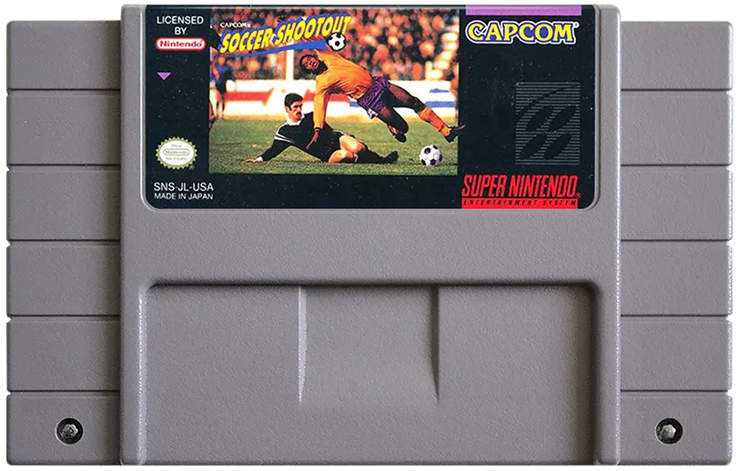 Capcom's Soccer Shootout cart