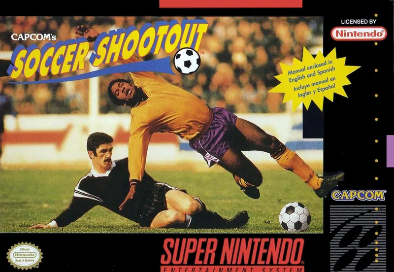 Capcom's Soccer Shootout box art