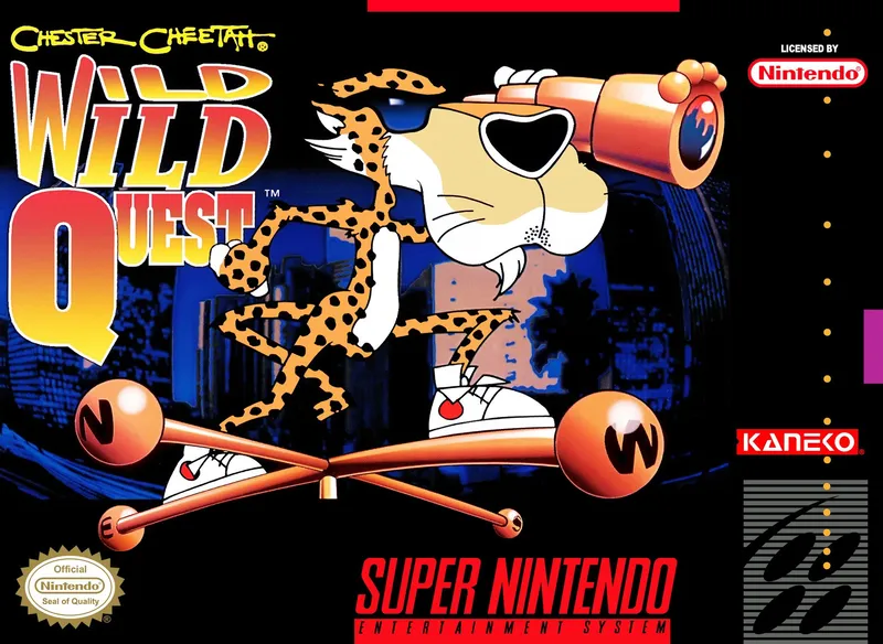 Chester Cheetah: Wild Wild Quest box art