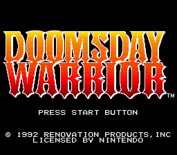 Doomsday Warrior screenshot