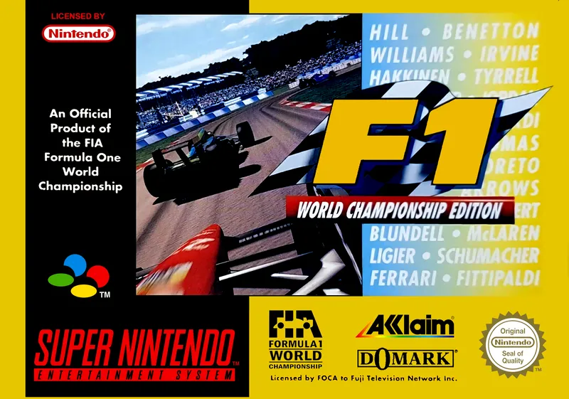 F1 World Championship Edition box art