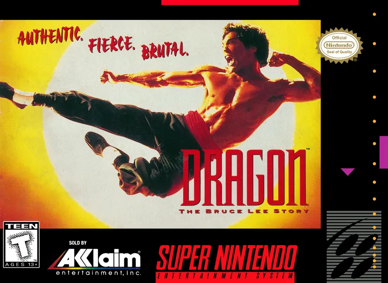 Dragon: The Bruce Lee Story box art