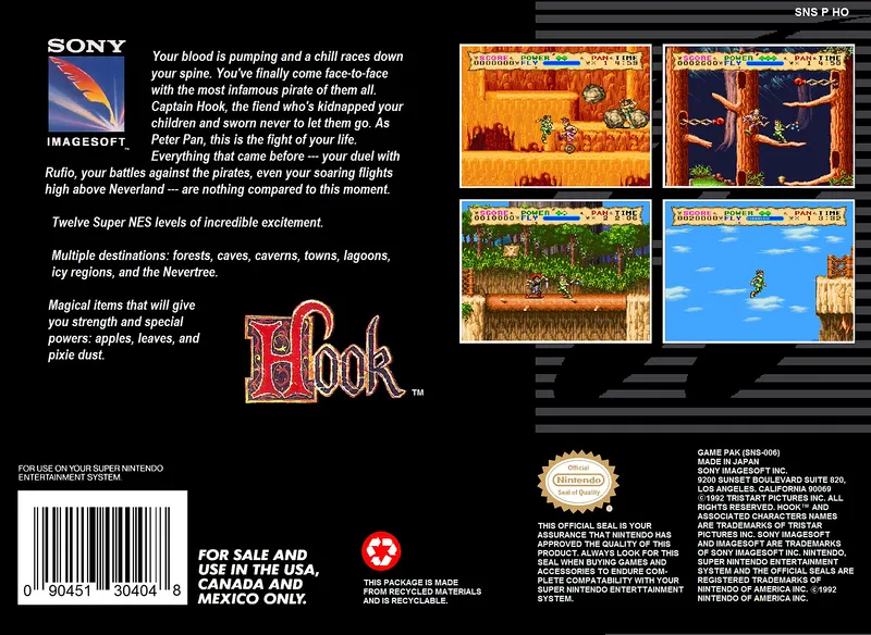 Hook box back
