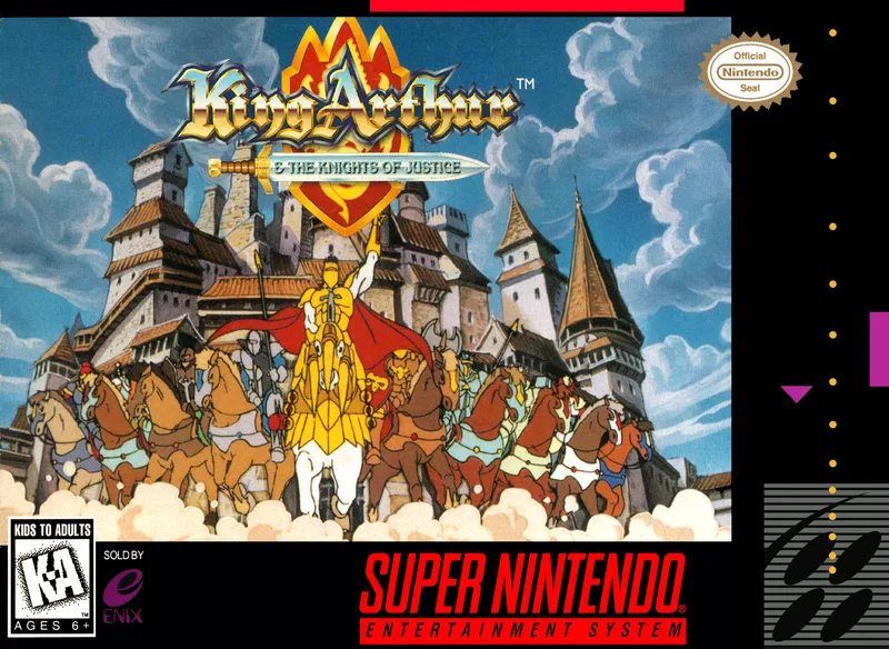 King Arthur & the Knights of Justice box art