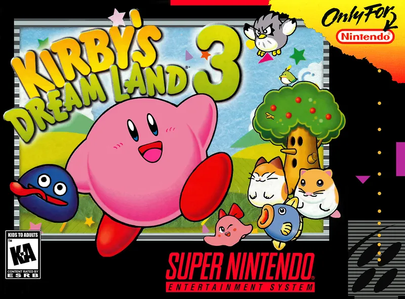 Kirby's Dream Land 3 box art