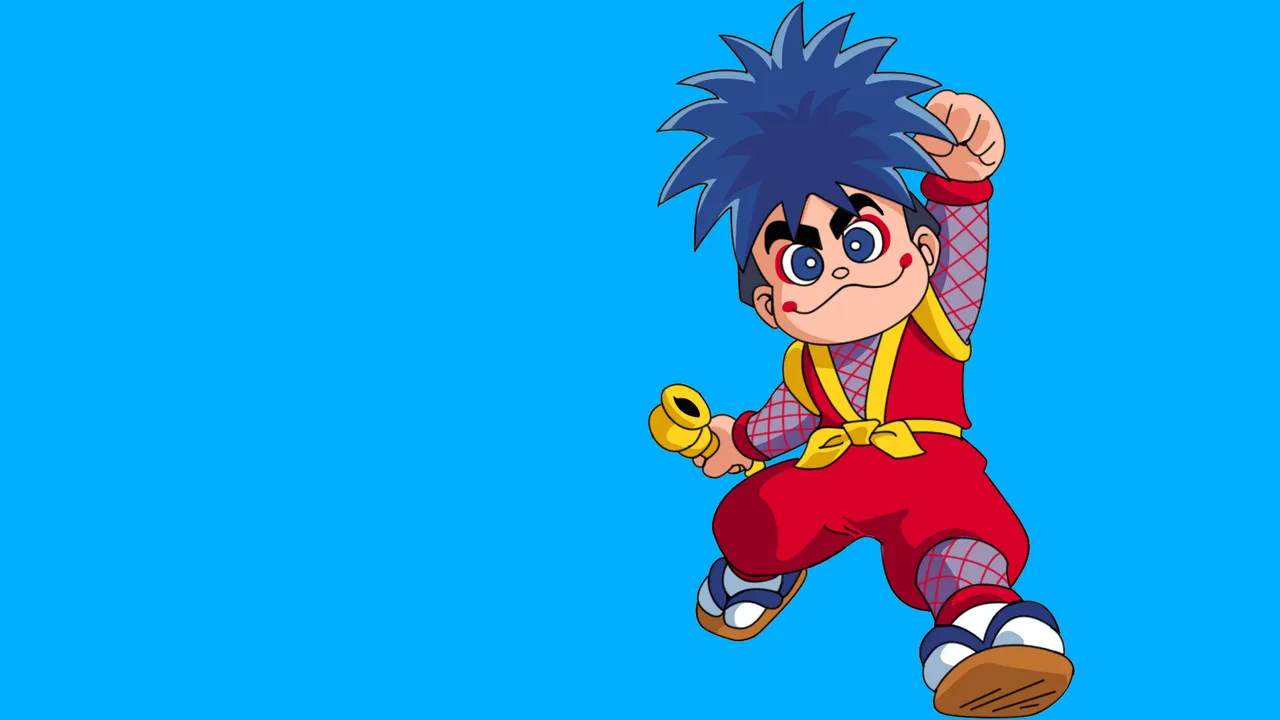 Backdrop artwork for The Legend of the Mystical Ninja