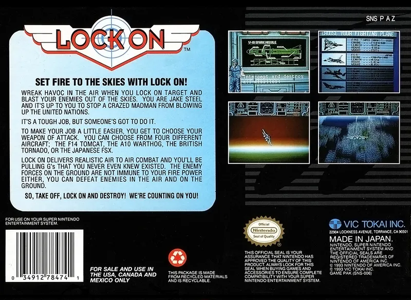 Lock On box back