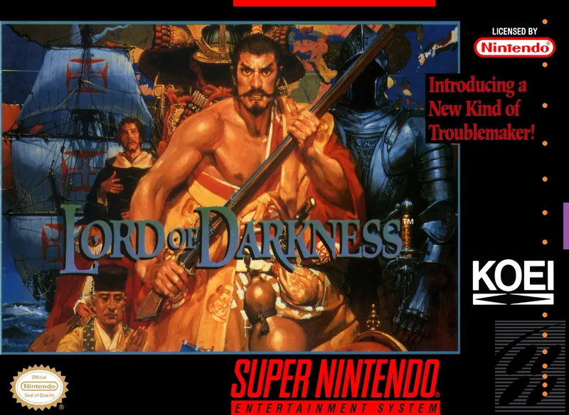 Nobunaga's Ambition: Lord of Darkness box art