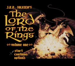 J.R.R. Tolkien's The Lord of the Rings: Volume 1 screenshot