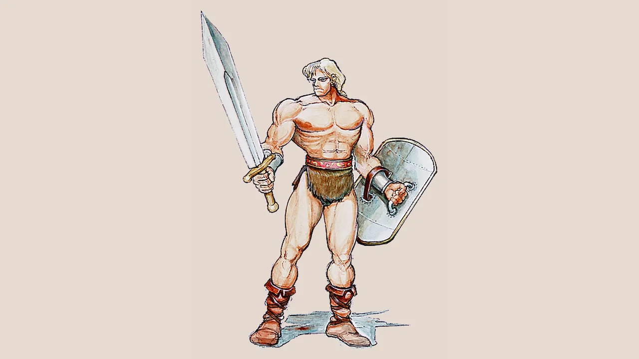 Backdrop artwork for Magic Sword
