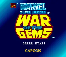 Marvel Super Heroes in War of the Gems screenshot