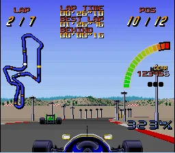Nigel Mansell's World Championship Racing screenshot