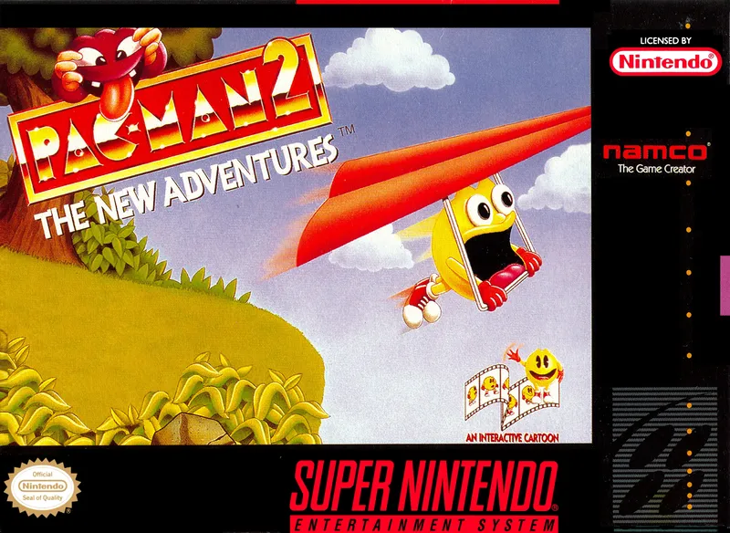 Pac-Man 2: The New Adventures box art