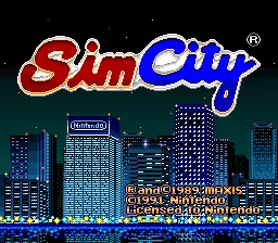 SimCity screenshot
