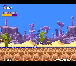 Road Runner's Death Valley Rally screenshot