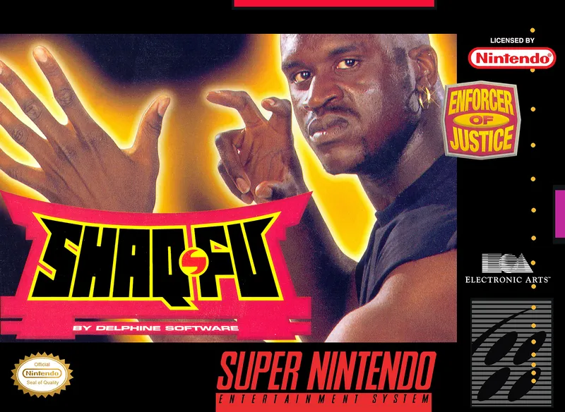 Shaq Fu box art