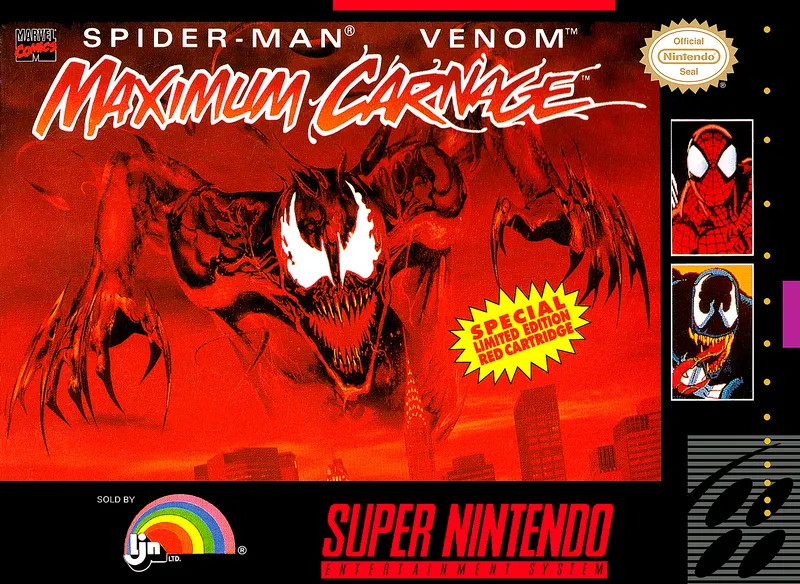 Spider-Man Venom: Maximum Carnage box art