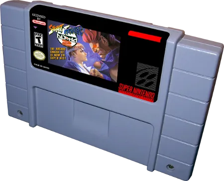 Street Fighter Alpha 2 cart