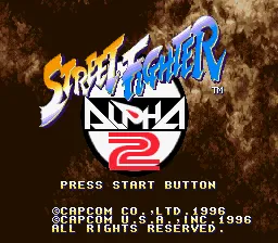 Street Fighter Alpha 2 screenshot